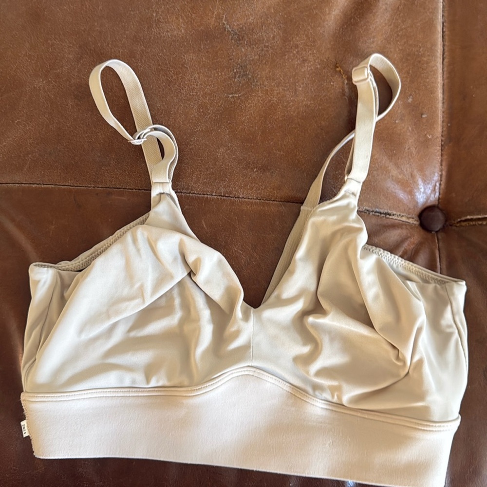 NWT Harper Wilde Bliss Triangle Bralette Large Beige